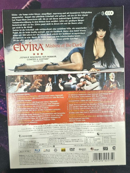 Elvira - Mistress of the Dark Blu-ray Digipak