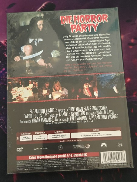 Die Horror Party Mediabook Cover B OVP