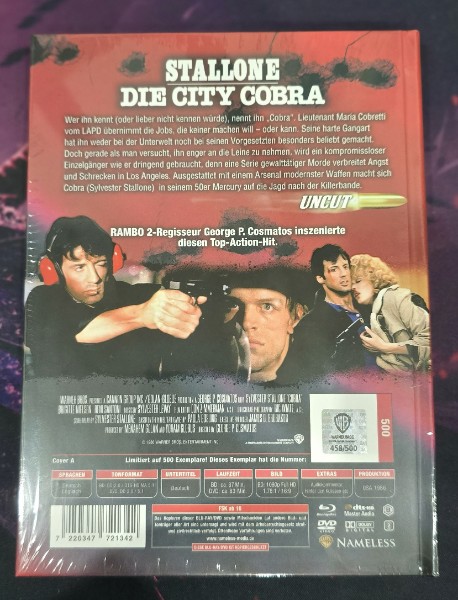 Die City Cobra MB Cover A OVP unwattiert Nameless
