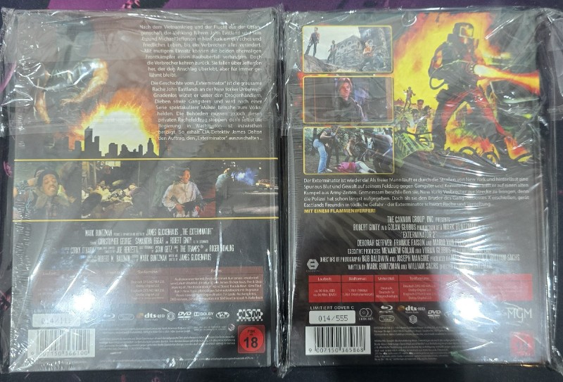 Der Exterminator 1+2 MB Cover C OVP Teil 1 DTM Abo
