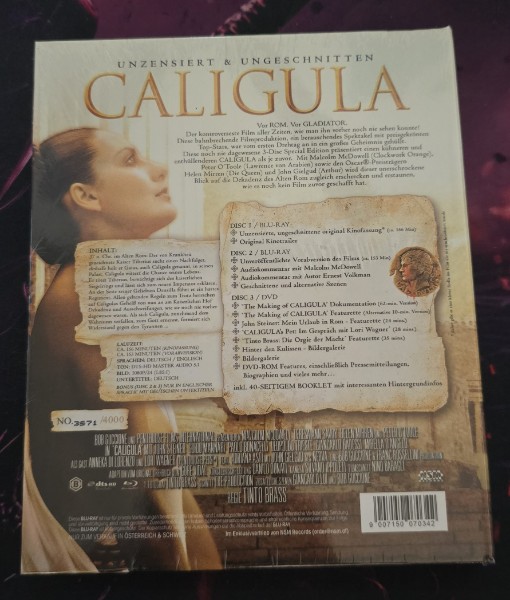 Caligula Mediabook OVP NSM Records