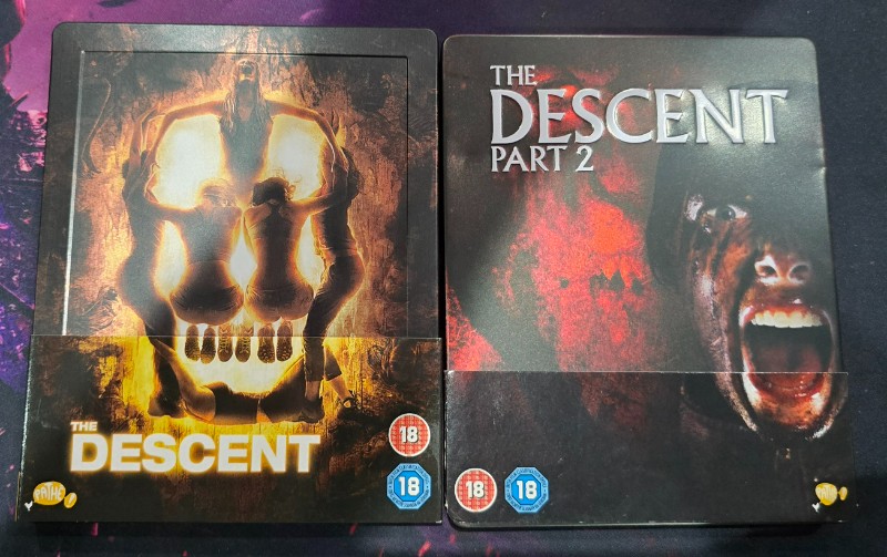 The Descent 1+2 Blu-ray Steelbook UK Version