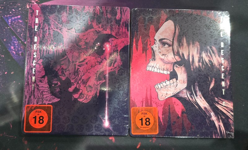 The Descent 1+2 Blu-ray Steelbook OVP beide Nr. 20