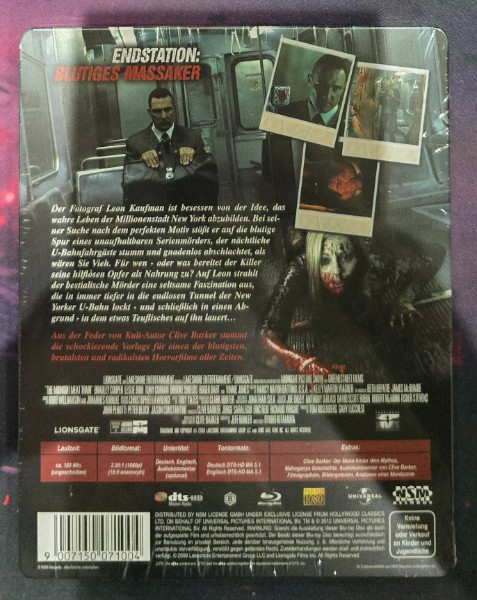 Midnight Meat Train Blu-ray Steelbook OVP