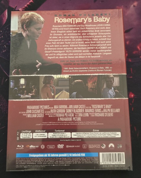 Rosemary�s Baby Mediabook Cover B OVP