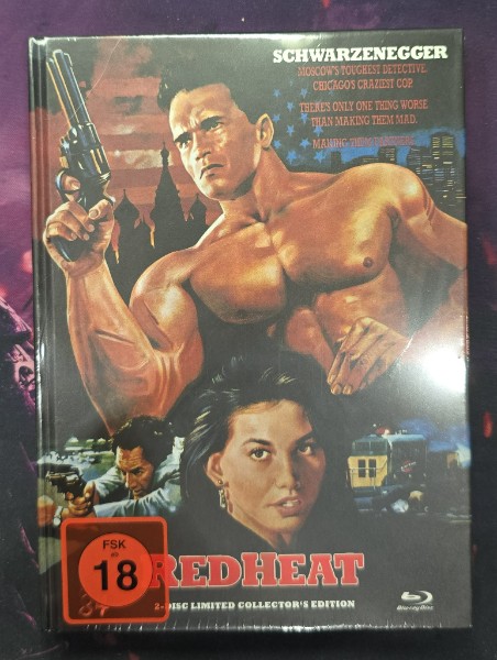 Red Heat Mediabook Cover C OVP