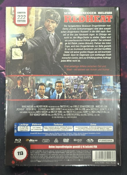 Red Heat Mediabook Cover C OVP