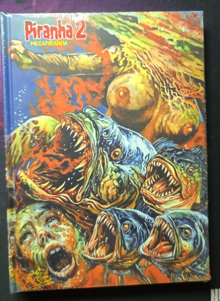 Piranha 2 - Megapiranha Mediabook Cover B OVP