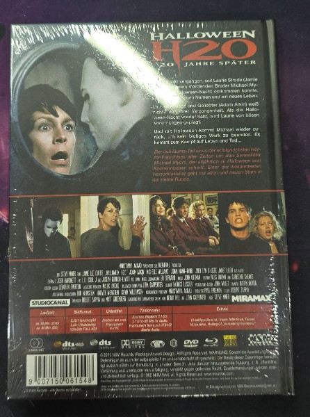 Halloween H20 Mediabook Cover A OVP NSM