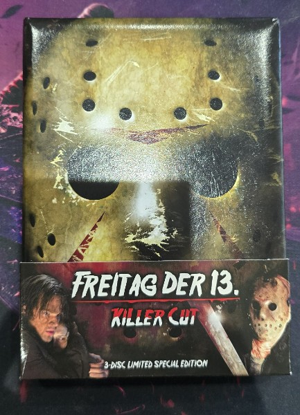 Freitag der 13. Killercut Mediabook wattiert