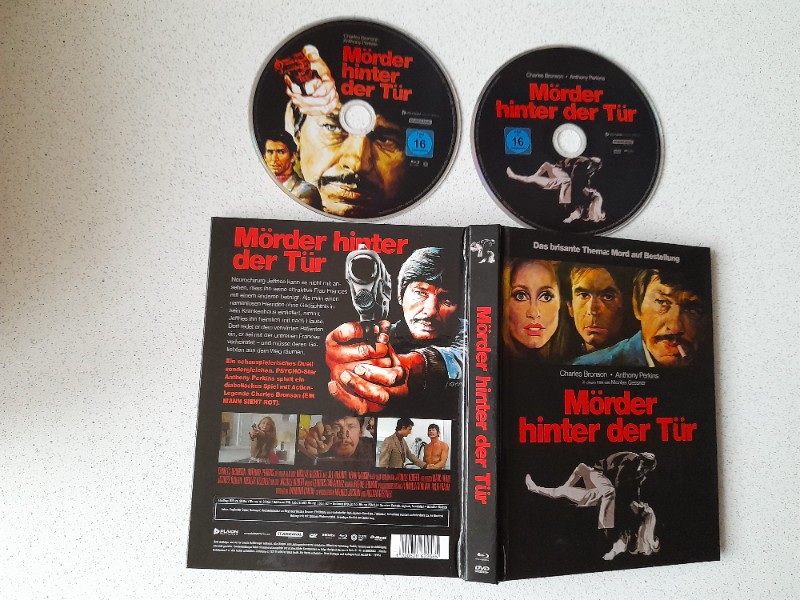 MEDIABOOK : M�RDER HINTER DER T�R -CHARLES BRONSON