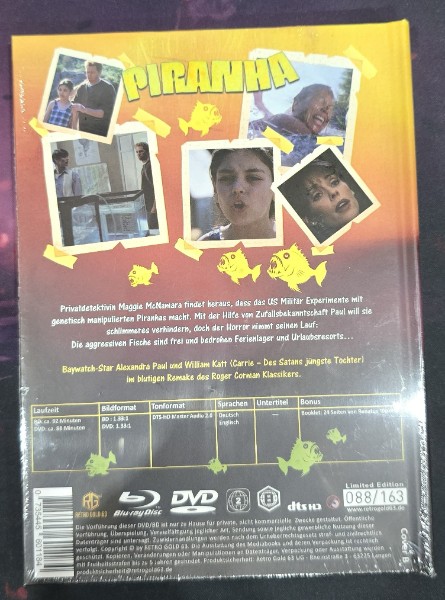 Piranha Mediabook Cover B OVP Sondernummer 88
