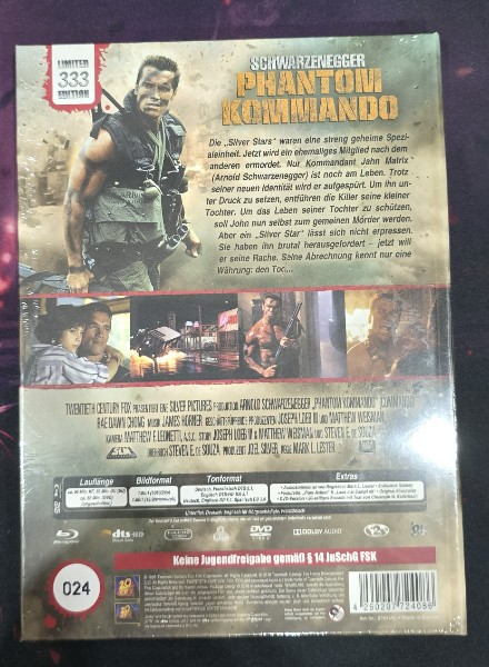 Phantom Kommando Mediabook Cover C OVP