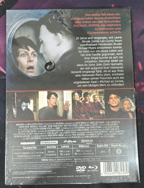 Halloween H20 Mediabook Cover B OVP