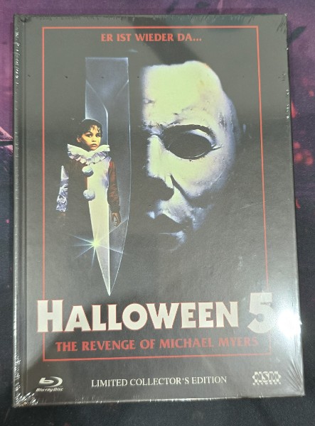 Halloween 5 Mediabook Cover B OVP