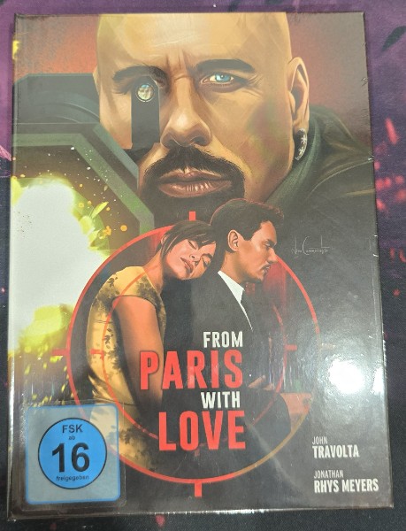 From Paris with Love Mediabook Cover B OVP