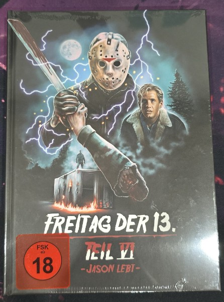Freitag der 13. Teil 6 Mediabook Cover D OVP