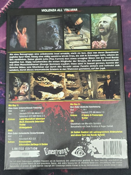 Man-Eater Mediabook Cover A Cinestrange
