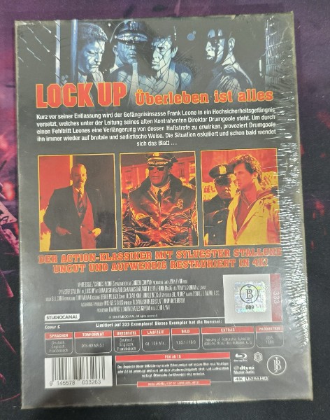 Lock Up Mediabook Cover C OVP