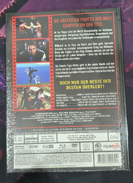 Karate Tiger 7 Mediabook Cover C OVP