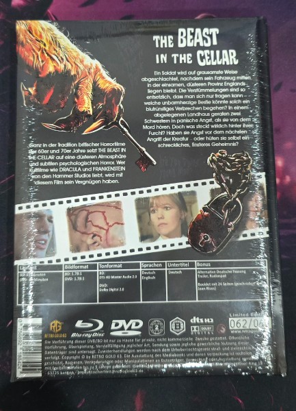 The Beast in the Cellar Mediabook Cover C OVP