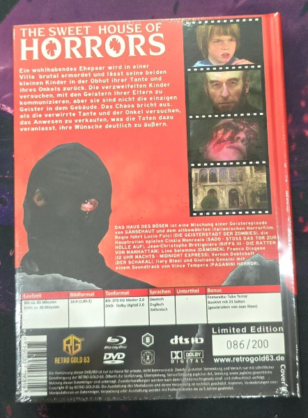 The sweet House of Horrors Mediabook Cover B OVP