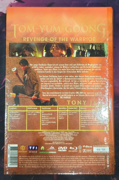 Revenge of the Warrior Hartbox Cover A OVP Nr.44