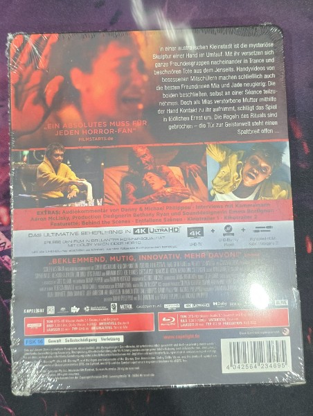 Talk to me 4K Blu-ray Steelbook OVP