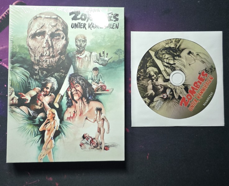 Zombies unter Kannibalen Mediabook OVP + Audiodisk