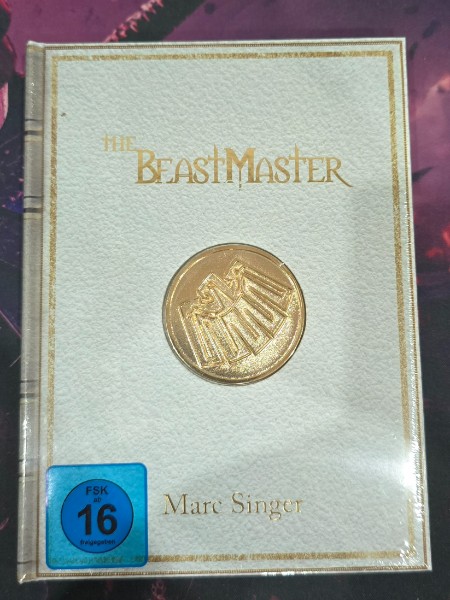 The Beastmaster MB Cover D OVP mit Goldst�ck
