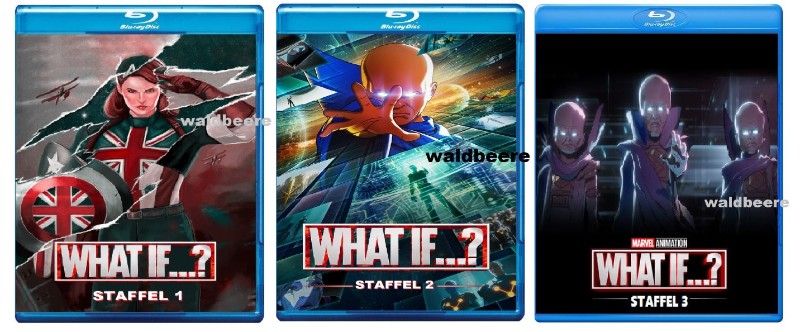 Marvel Staffel 1-3 Blu ray Ton Deutsch