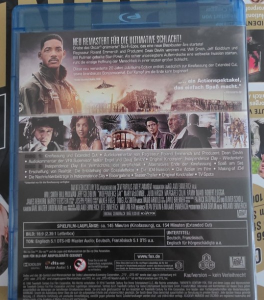 Independence Day (Blu Ray)