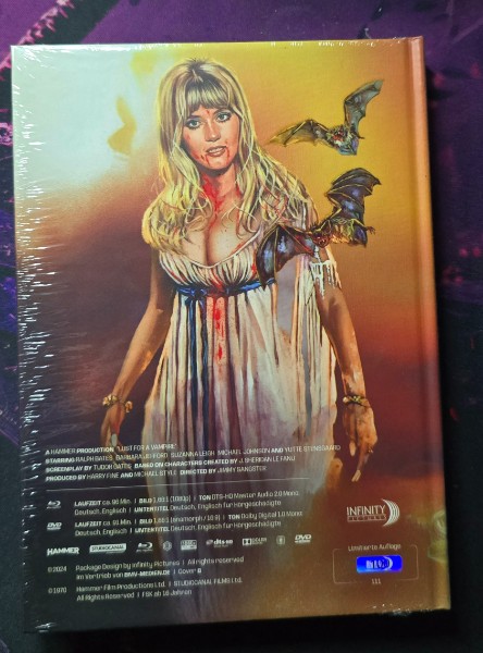 Nur Vampire k�ssen blutig Mediabook Cover B OVP