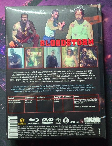 Bloodstorm Mediabook Cover C OVP