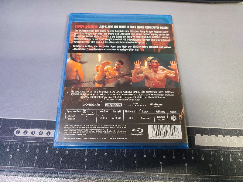 Kickboxer (Van Damme) uncut R-Rated Blu-ray