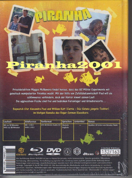 Die R�ckkehr der Piranhas - FULL UNCUT - Mediabook