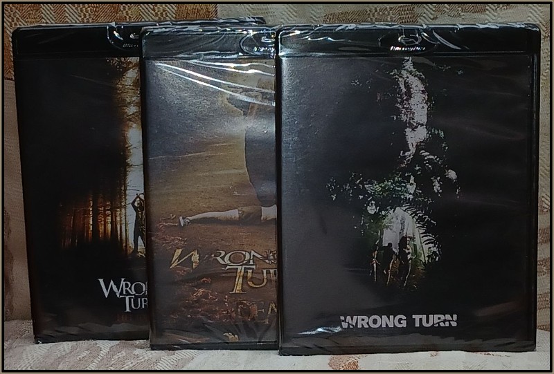 Wrong Turn 1-6 Nameless HD Keep Case LE400 BD DVD