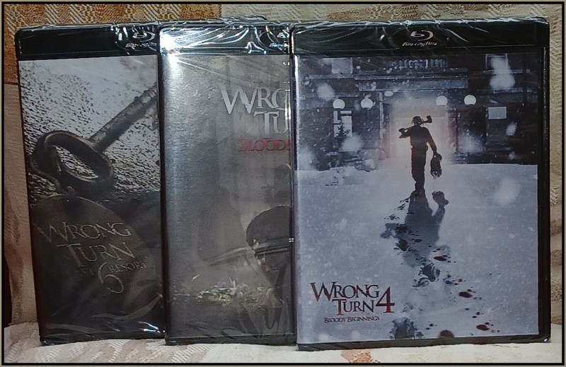 Wrong Turn 1-6 Nameless HD Keep Case LE400 BD DVD
