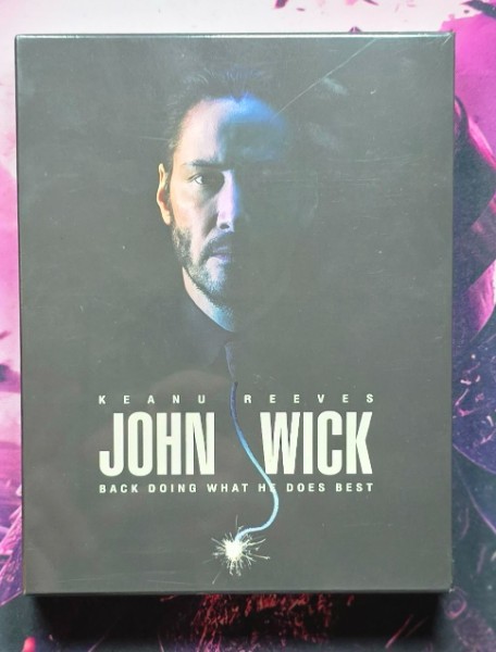 John Wick Devil Edition Blu-ray Steelbook OVP