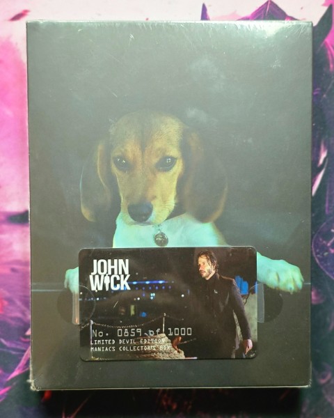 John Wick Devil Edition Blu-ray Steelbook OVP