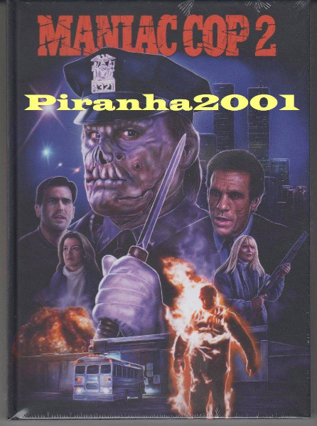 Maniac Cop 2 - FULL UNCUT - Mediabook - Krass
