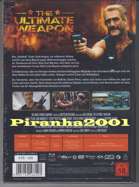 The Ultimate Weapon -FULL UNCUT- Mediabook - Krass