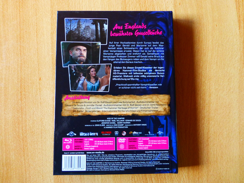 Der Kuss des Vampirs (Limited Mediabook)