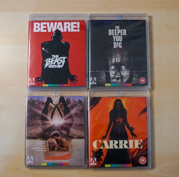 Arrow Video Konvolut Blu-ray Horror FSK18 | Carrie