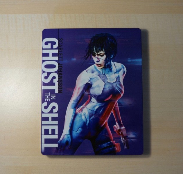 Ghost in the Shell 2017 Blu-ray Steelbook Zavvi