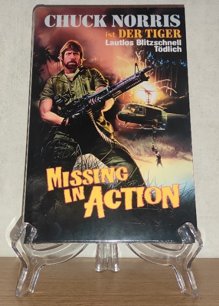 RETROGOLD Hartbox MISSING IN ACTION - CHUCK NORRIS