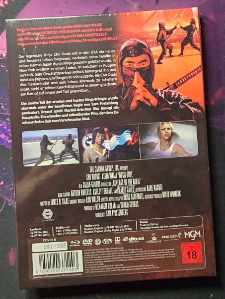 Ninja 2 - Die R�ckkehr der Ninja MB Cover B OVP