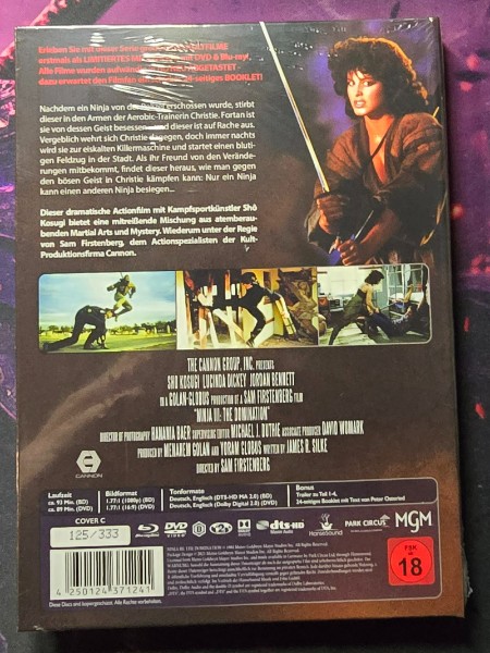 Ninja 3 - Die Herrschaft der Ninja MB Cover C OVP