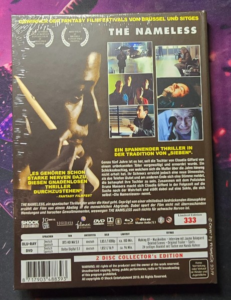 The Nameless Mediabook Cover B OVP