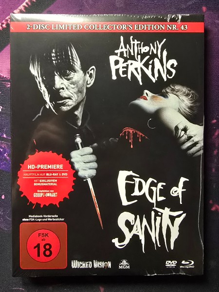 Edge of Sanity Mediabook Cover A OVP